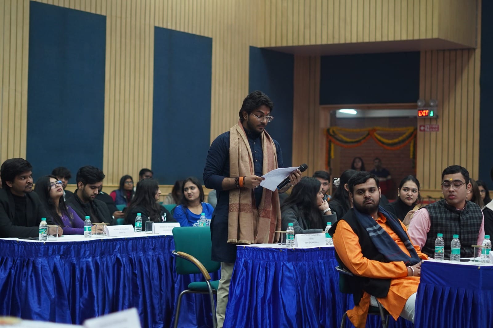 Parliamentary style session